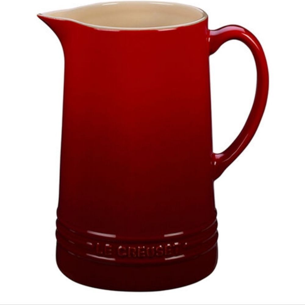 Le Creuset Stoneware 1.5L Pitcher- Cerise